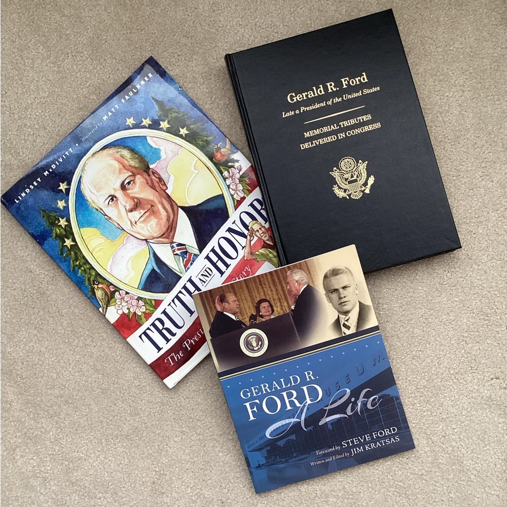 GERALD FORD THREE BOOK BUNDLE
